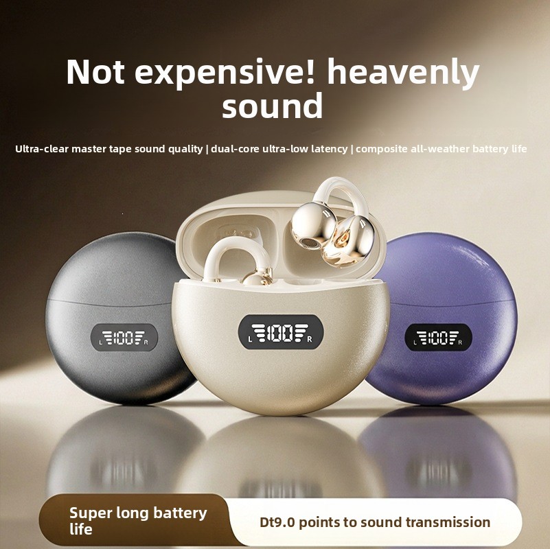 Bluetooth Earbuds Bone Conduct - Bone Conduction Headphones Bluetooth 5.3 ulasan dan harga