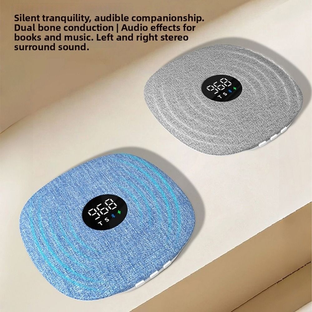 Bluetooth 5.4 Under Pillow Blu - Bone Conduction Pillow Speaker Sleep Aid ulasan dan harga