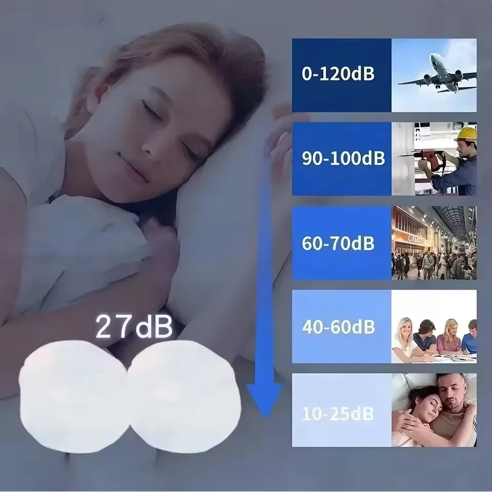 Soft Silicone Earplugs Wax Ear - Waterproof Swimming Earplugs Silicone ulasan dan harga