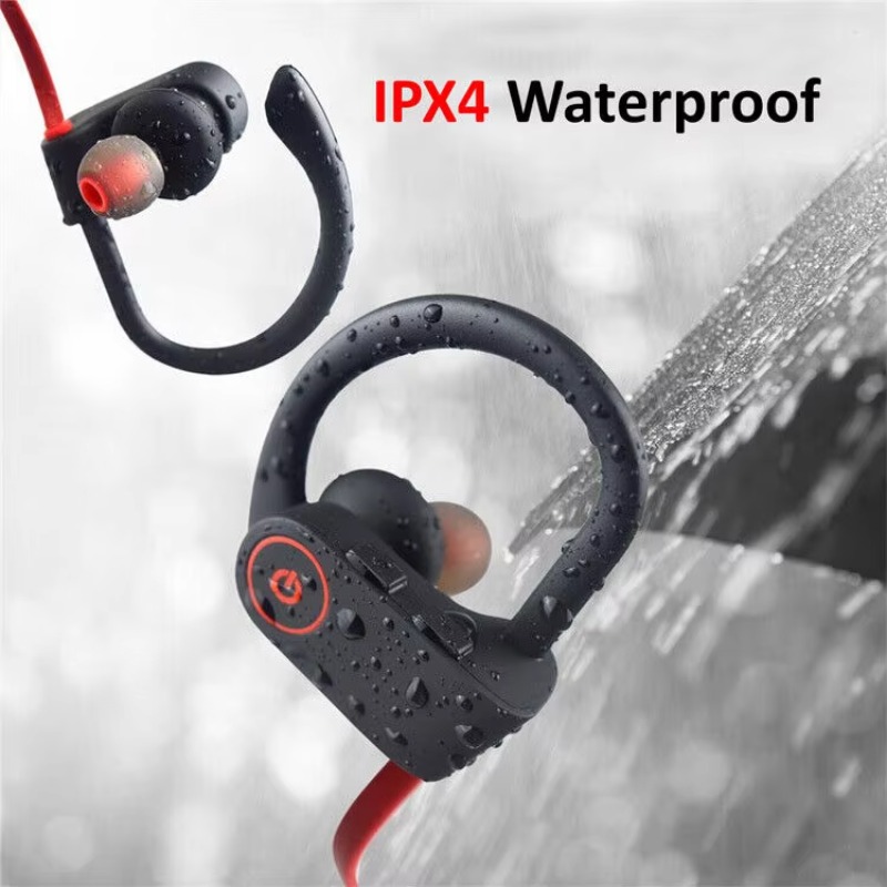 2026 Sports Neckband Wireless  - Silicone Ear Hooks Sports Headphones ulasan dan harga
