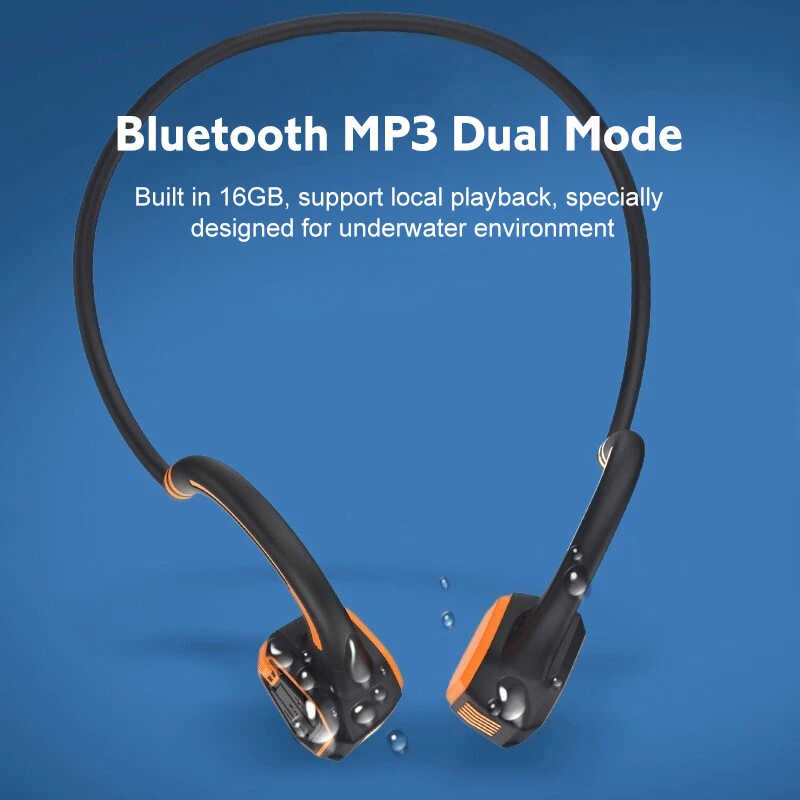 IP68 Swimming Headset AS9 Bone - Sports Headband With Bone Conduction ulasan dan harga