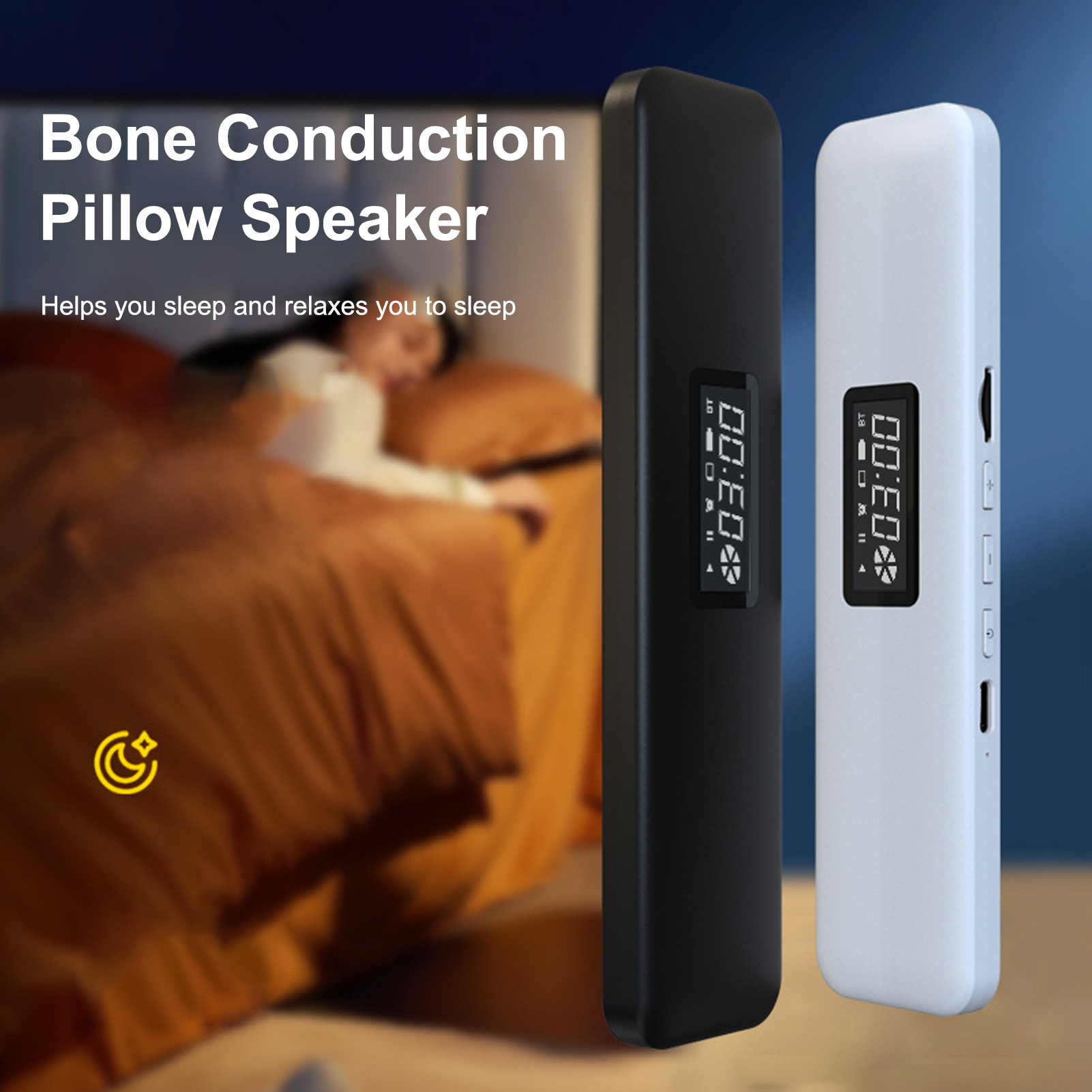 Pillow Speaker Stable and Clea - Bone Conduction Pillow Speaker Sleep Aid ulasan dan harga