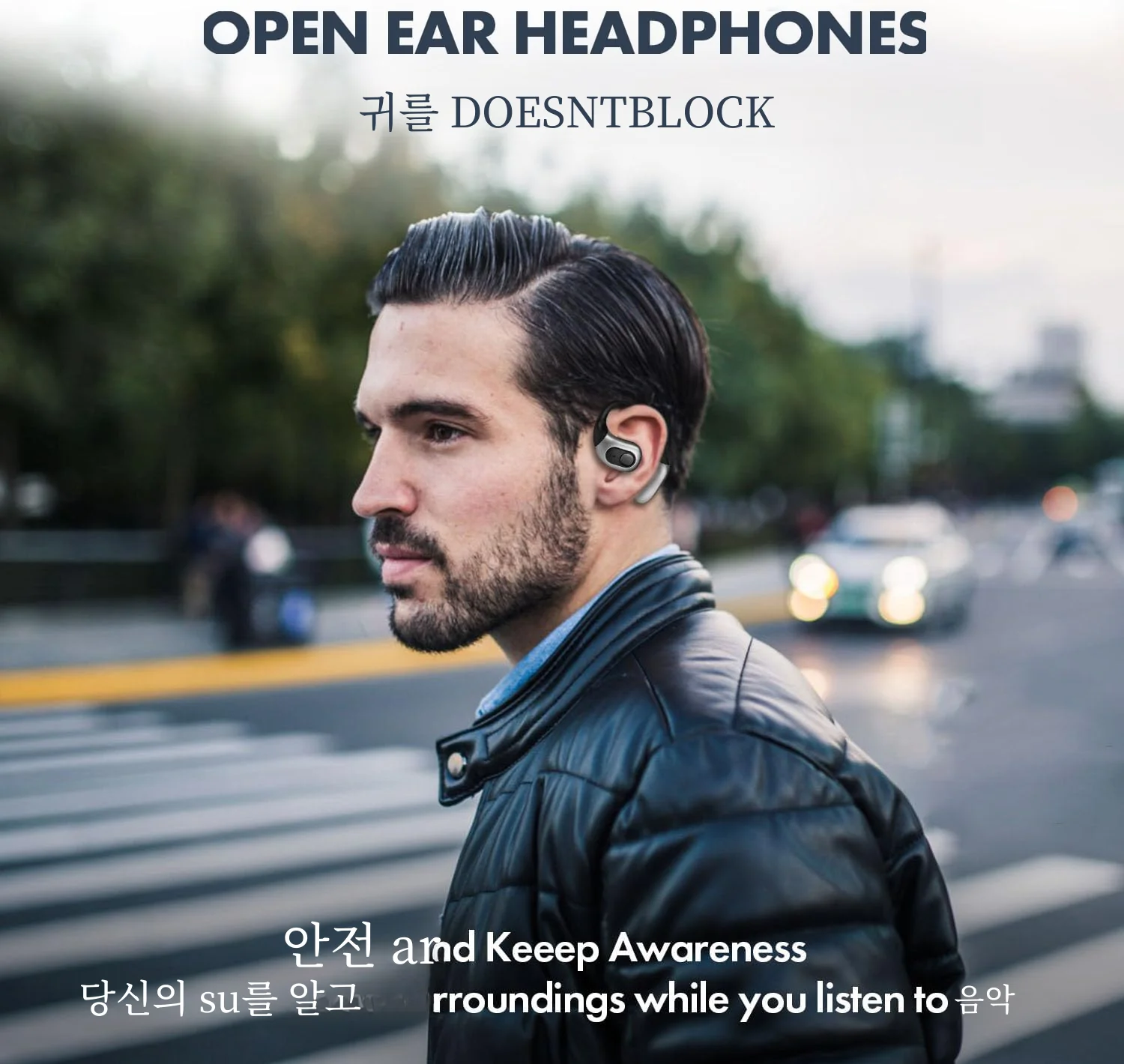 Open Ear Headphones OWS Blueto - Air Conduction Open Ear Running Earbuds ulasan dan harga